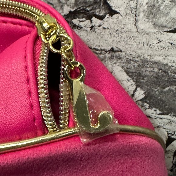 Juicy Couture Mini Duffle Pink & Gold W/Tag (Minor Scuffs) - Picture 5 of 16